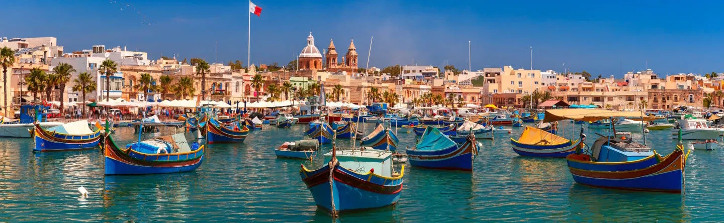 Marsaxlok overview