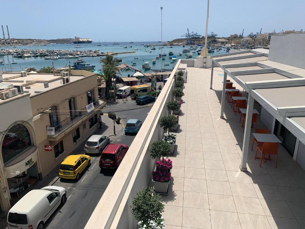 View from terrace area at Duncan guest house